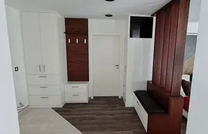 Garderobe im Eingangsbereich