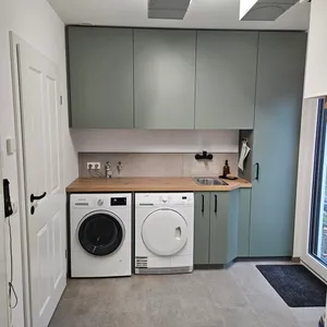 Kleine individuelle Küchenzeile