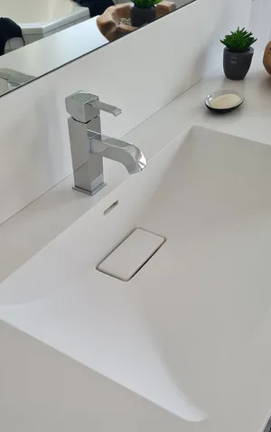 Nahaufnahme Waschbecken